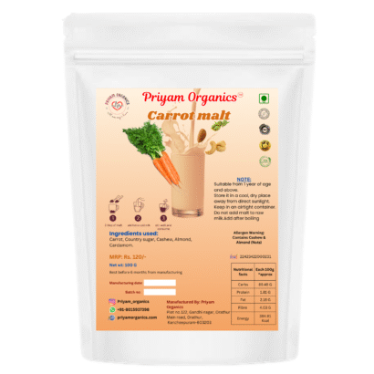Carrot malt 100g