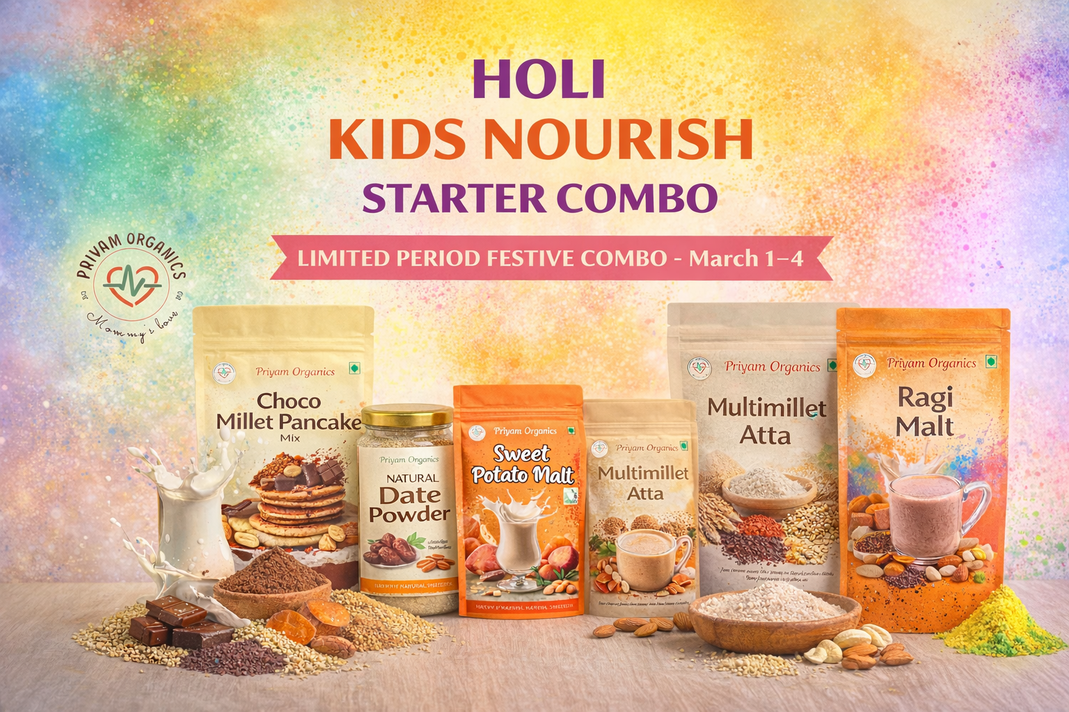 holi kids nourish starter pack